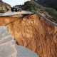 Illustration for article titled California Highway Collapses, But Guardrail Still Stands